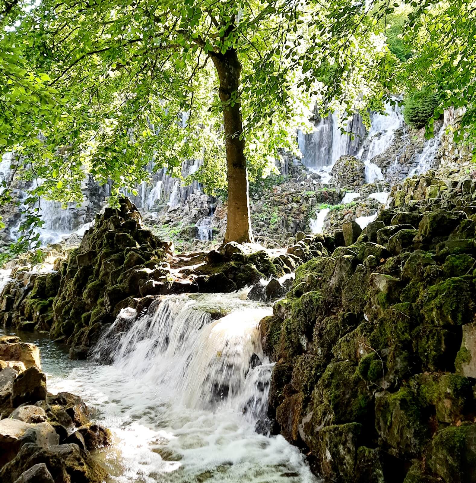 Romantische Wasserkünste Steinhöfer Wasserfall